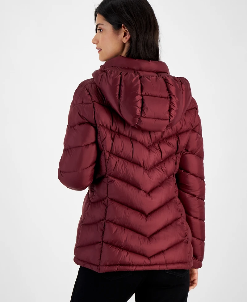 Charter Club Women's Packable Hooded Puffer Coat