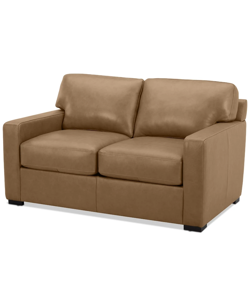 Radley 61" Leather Loveseat, Created for Macy's