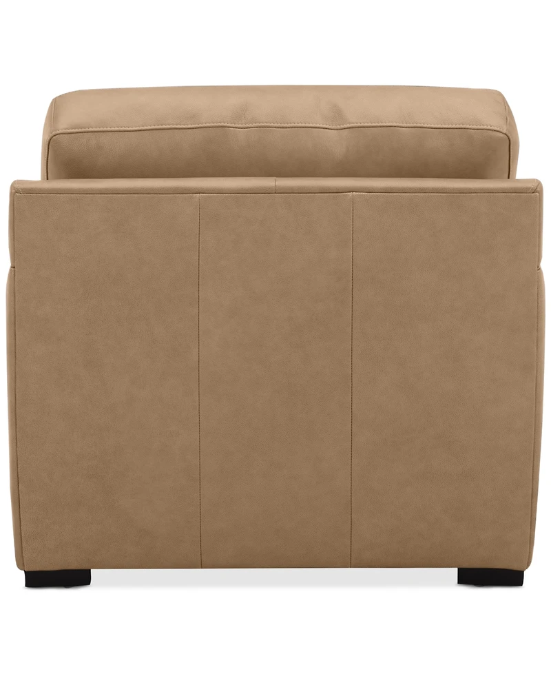 Radley 38" Leather Chair, Created for Macy's