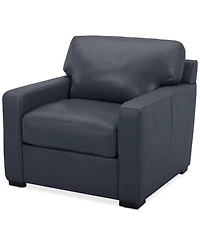 Radley 38" Leather Chair, Created for Macy's