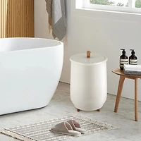 23L Large Luxury Bucket-Style Towel Warmer with Fragrant Disc Holder