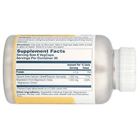 Solaray Cal-Mag Citrate 1:1 Ratio - 180 VegCaps