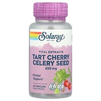 Solaray Tart Cherry Celery Seed - 60 VegCaps