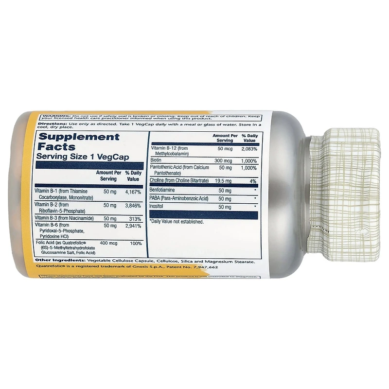 Solaray Methyl B-Complex 50 - 60 VegCaps