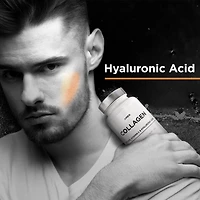 Amen Multi Collagen Peptides Capsules with Hyaluronic Acid and Vitamin C - 5 Types of Collagen Protein Type I, Ii, Iii, V, X - Grass Fed Hydrolyzed