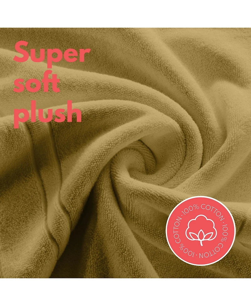 Soft & Absorbent Luxury Cotton Bath Mat 22" x 34