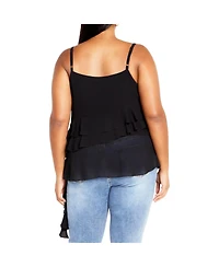 City Chic Women's Lovers Lane Top