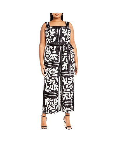 City Chic Plus Modern Muse Jumpsuit