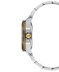 Certina Women's Swiss Automatic Ds Action Lady Diamond Accent Two-Tone Stainless Steel Bracelet Watch 35mm