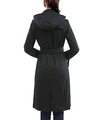 kimi + kai Women's Kayla Water Resistant Hooded Trench Coat