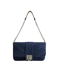 True Religion Denim Brass Hardware Flap