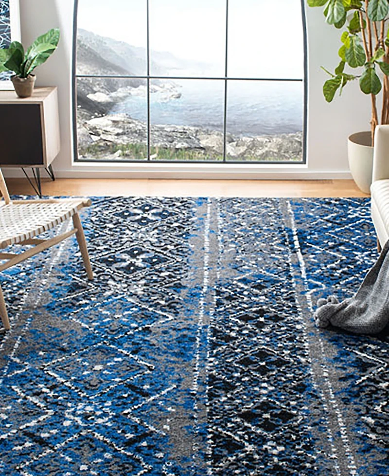 Safavieh Adirondack 111 Silver and Multi 9' x 12' Area Rug