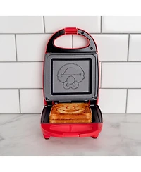 Uncanny Brands Sesame Street Elmo Single Sandwich Maker - Sesame Street Kitchen Appliance
