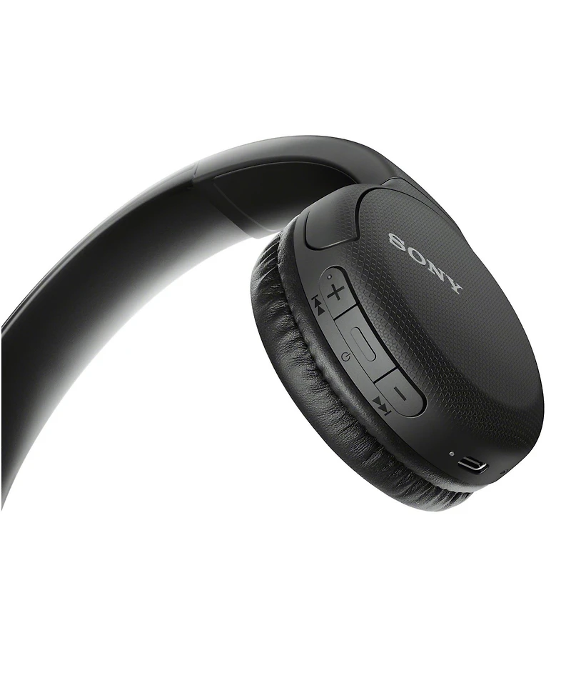 Sony Wh-CH510 Wireless On-Ear Headphones with Usb Bluetooth Dongle Adapter