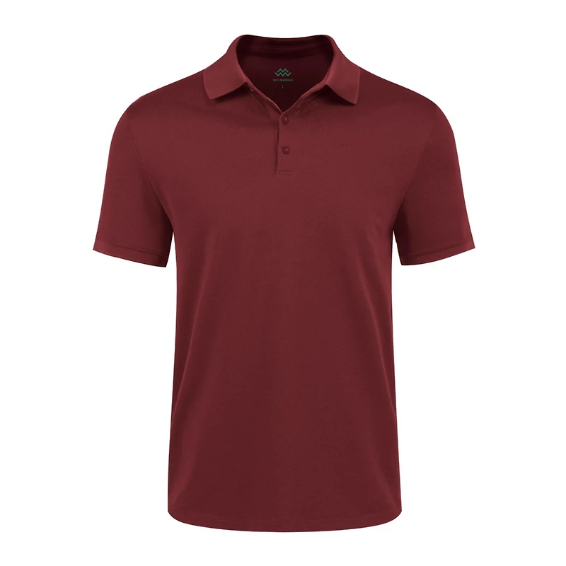 Men's Classic-Fit Cotton-Blend Pique Polo Shirt