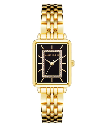 Anne Klein Women's Quartz Gold-Tone Alloy Bracelet Watch, 24mm