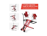 Slickblue Hydraulic Lawnmower Lift Jack for Tractors and Zero Turn Riding Lawn Mowers