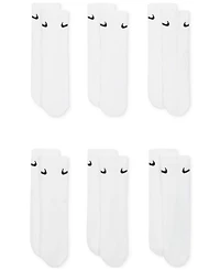 Nike Big Kids' Cushioned Crew Socks, 6 Pairs