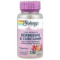 Solaray Vital Extracts Berberine & Curcumin - 60 VegCaps