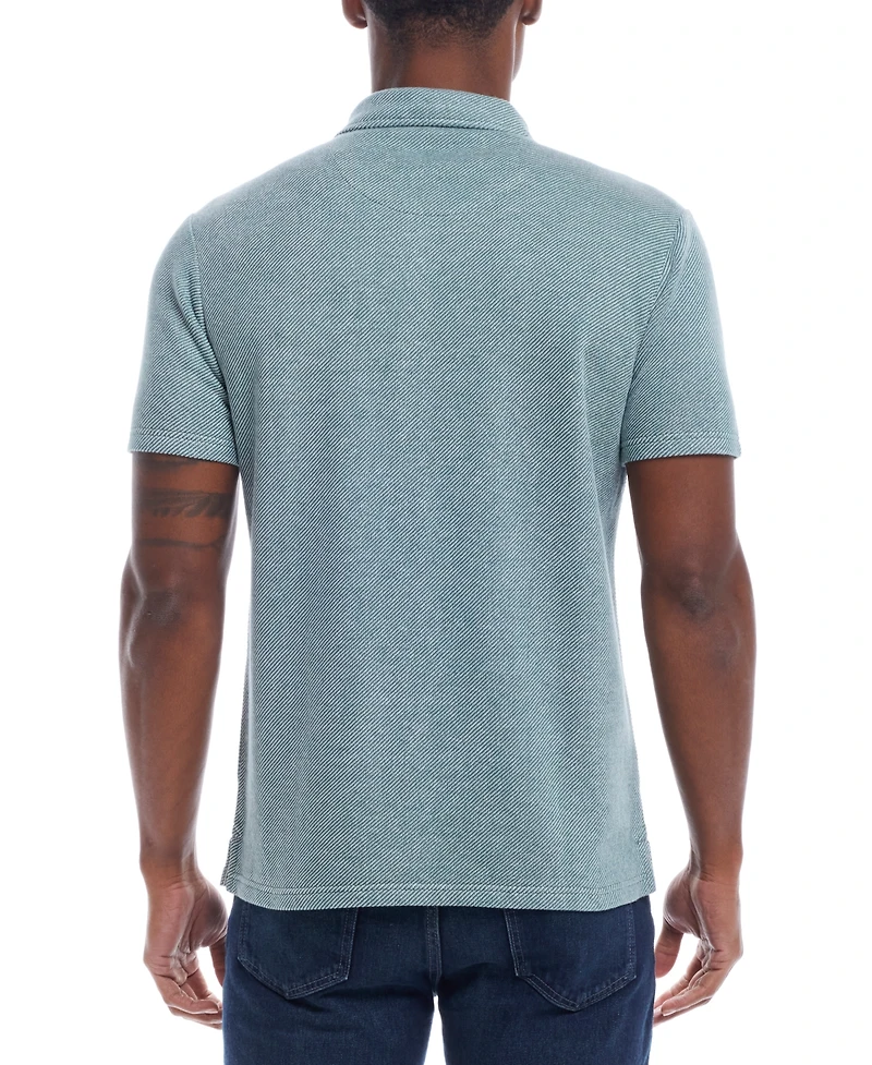 Weatherproof Vintage Men's Twill Knit Shirt