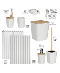 Clara Clark Piece Complete Bathroom & Vanity Accessories Set