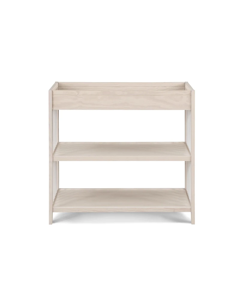 Suite Bebe Pixie Changing Table in Washed Natural/White
