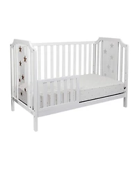 Suite Bebe Celeste 3-in-1 Convertible Acrylic Island Crib