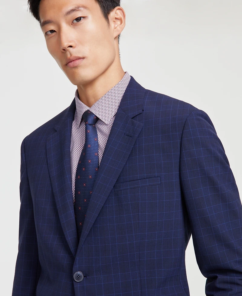 Hugo by Boss Men's Modern-Fit Wool Suit Jacket