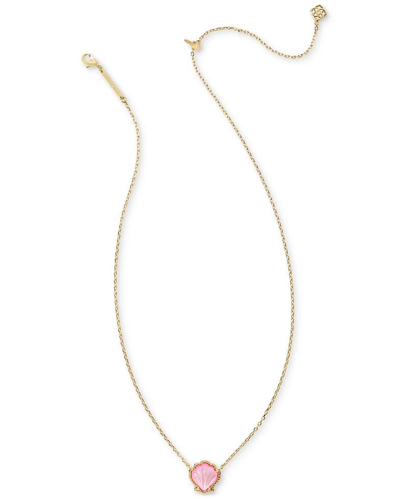 Kendra Scott 14k Gold-Plated Stone Shell 19" Pendant Necklace