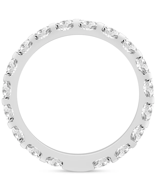 Eternity Rings From Macy's Macy's Diamond Eternity Band (3 14k White Gold - Main Image