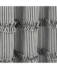 Lush Decor Vintage Stripe Yarn Dyed Cotton Window Curtain Panels