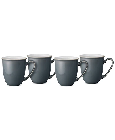 Denby Elements Coffee Mugs, Set of 4