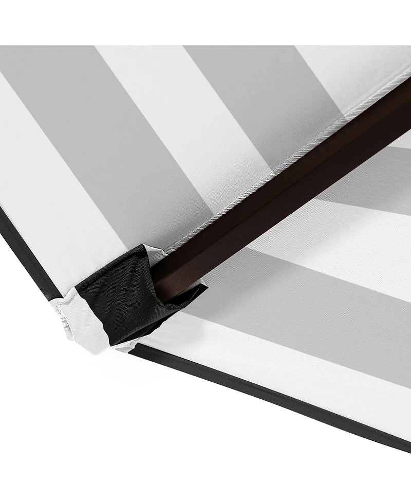 WestinTrends 9 Ft Outdoor Patio Market Umbrella with Tilt and Crank