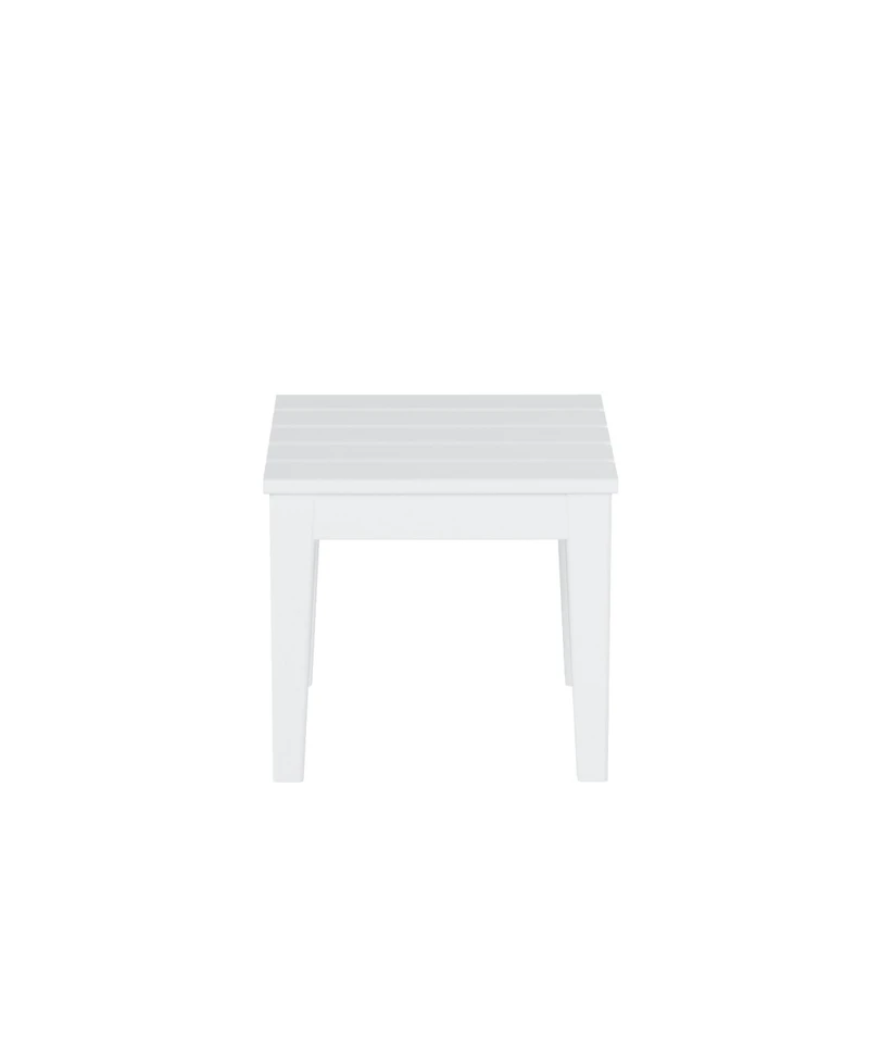 WestinTrends Outdoor Patio Modern Adirondack Side Table