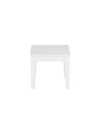 WestinTrends Outdoor Patio Modern Adirondack Side Table