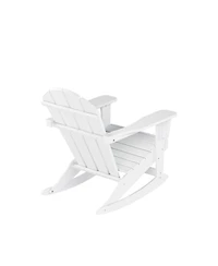 WestinTrends Outdoor Patio Porch Rocking Adirondack Chair