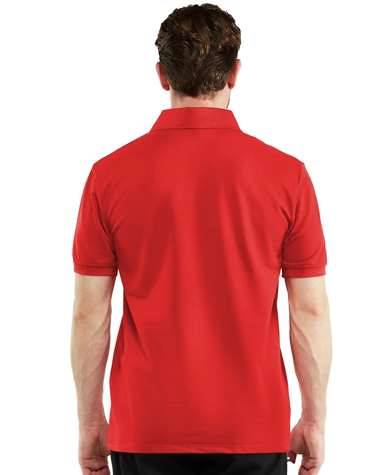 Men's Classic-Fit Cotton-Blend Pique Polo Shirt Big & Tall
