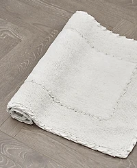 Laura Ashley Ruffle Cotton 2-Pc. Bath Rug Set