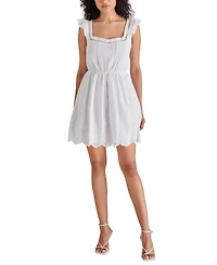 Steve Madden Women's Astra Cotton Voile Mini Dress