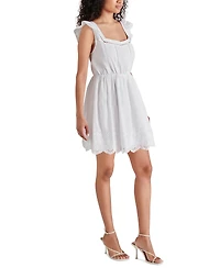Steve Madden Women's Astra Cotton Voile Mini Dress