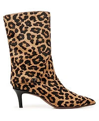 Franco Sarto Women's Alberta Mid Shaft Kitten Heel Boots