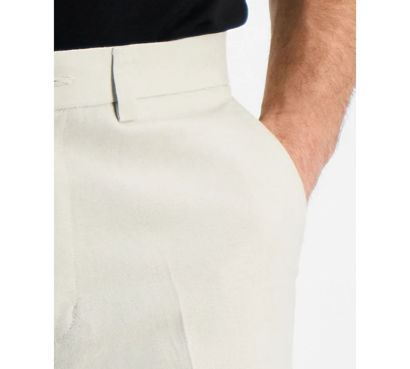 Kenneth Cole Reaction Men's Slim-Fit Linen Pants