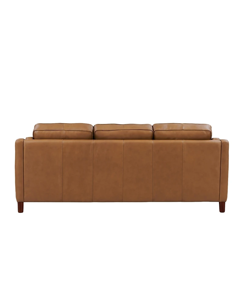 Bella 84" Top Grain Leather Sofa Couch