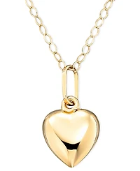 Children's 14k Gold Heart Necklace