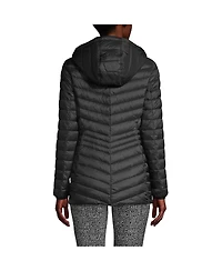 Lands' End Women's Petite Ultralight Packable Long Down Jacket
