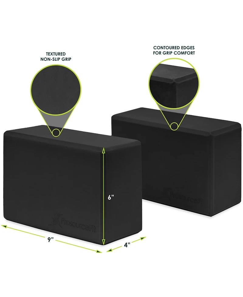 ProsourceFit Foam Yoga Blocks