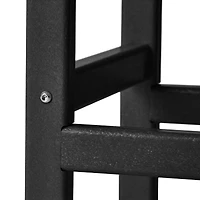 WestinTrends 3 Pieces Set Poly Adirondack Outdoor Chaise Lounges with Side Table