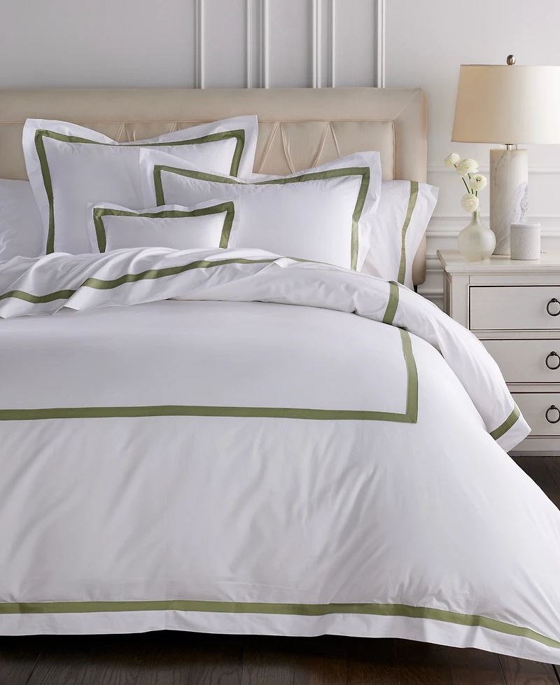 Sferra Estate Woven Cotton Duvet Cover