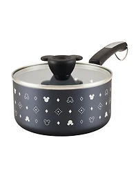 Farberware Disney Monochrome 2 Quart Ceramic Nonstick Saucepan with Lid