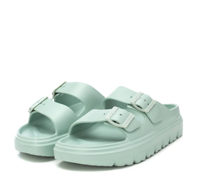 Women's Rubber Flat Sandals By Xti